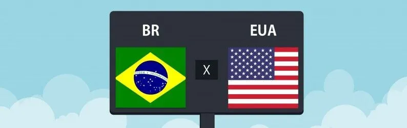 EUA ou Brasil onde hospedar?