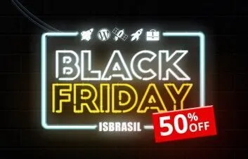 Chegou o Black Friday de Hospedagem de Site da ISBrasil!