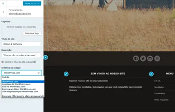 Como editar o rodapé do WordPress