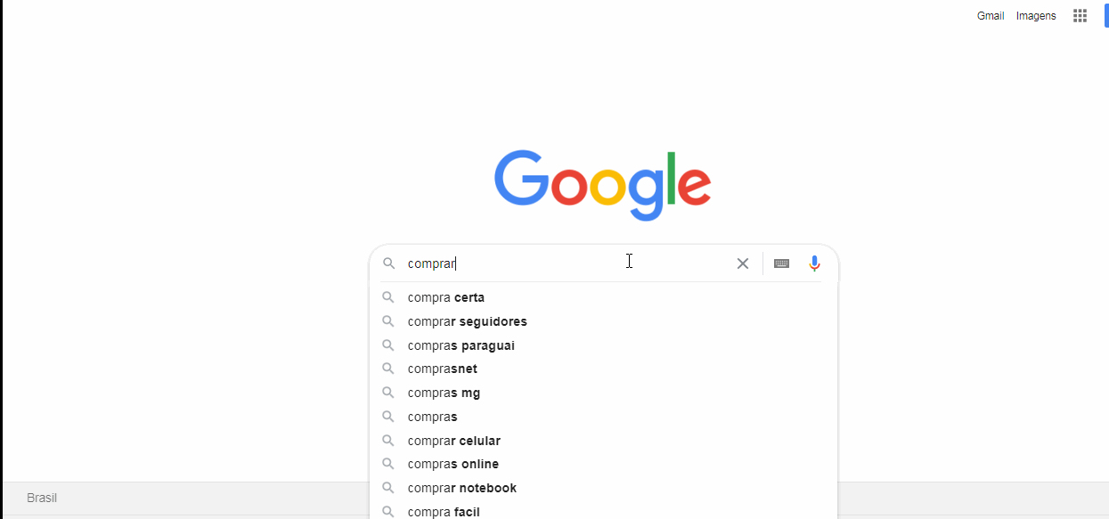 pesquisa no google