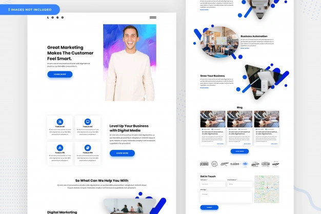 exemplo de landing page